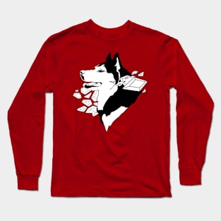 Inktober 6 “husky” Long Sleeve T-Shirt